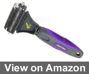 best brush for dematting dogs