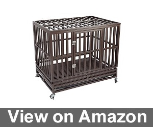 heavy duty dog cages pitbulls