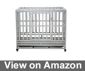 heavy duty dog cages pitbulls