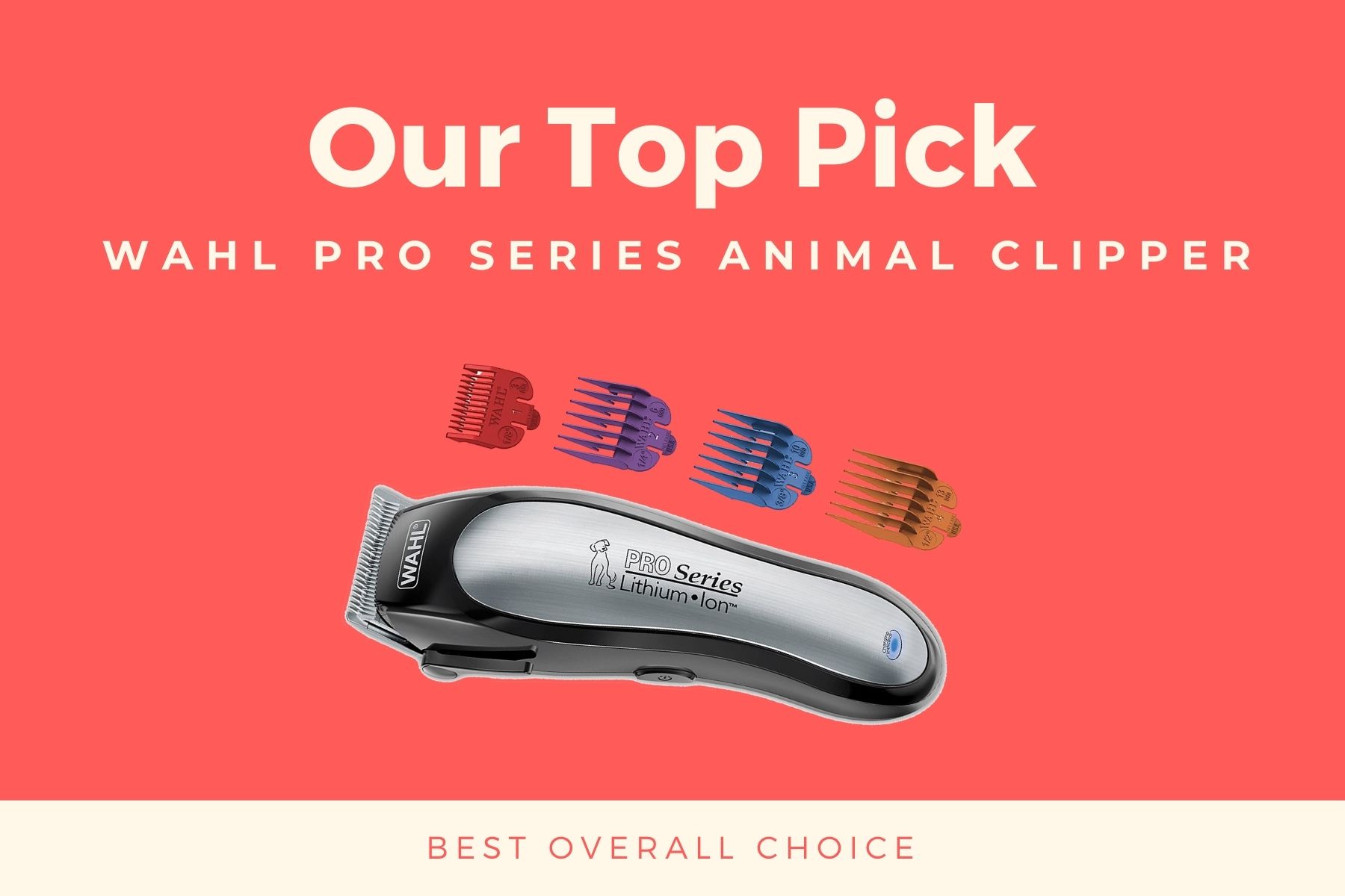 wahl motion lithium ion dog clippers